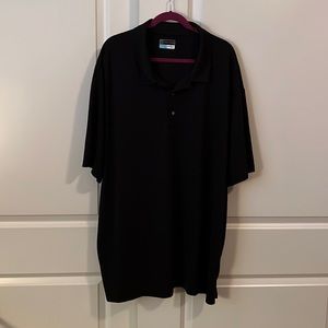 PGA TOUR Air Flux Performance Polo Shirt Black 4XL